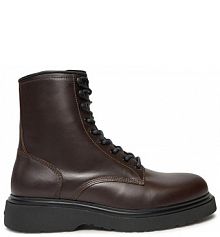 Trzewiki Calvin Klein brązowe męskie 