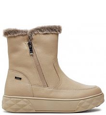 Botki Caprice beżowe damskie 