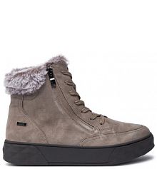 Botki Caprice beżowe damskie 