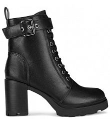 Botki na słupku Jenny Fairy czarne 