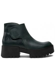 Botki Fly London zielone damskie 