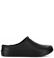 Klapki Hunter czarne damskie 