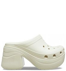 Klapki Crocs beżowe damskie 