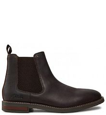 Sztyblety Clarks brązowe męskie 