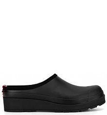 Klapki Hunter czarne damskie 