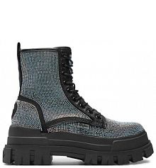 Trapery Buffalo srebrne damskie 