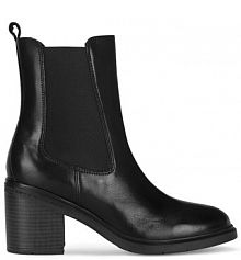 Botki na słupku Lasocki czarne 