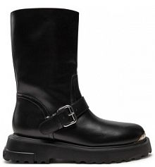 Botki LOVE MOSCHINO czarne damskie 