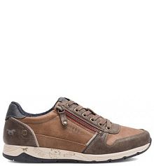 Półbuty Mustang brązowe męskie 