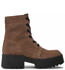 Botki Fly London brązowe damskie 