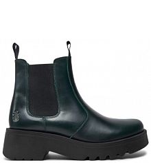 Botki Fly London zielone damskie 