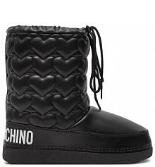 Śniegowce LOVE MOSCHINO czarne damskie 