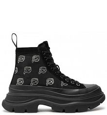 Trapery KARL LAGERFELD czarne damskie 