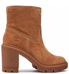 Botki na słupku Timberland beżowe 