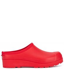 Klapki Hunter czerwone damskie 