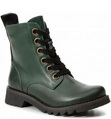 Botki Fly London zielone damskie 