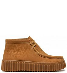 Botki Clarks brązowe damskie 