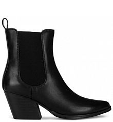 Botki na słupku Jenny Fairy czarne 