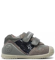 Sneakersy Biomecanics szare dziecięce 