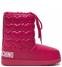 Śniegowce LOVE MOSCHINO różowe damskie 