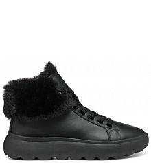 Botki Geox czarne damskie 