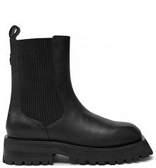 Botki DKNY czarne damskie 