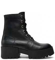 Botki Fly London czarne damskie 