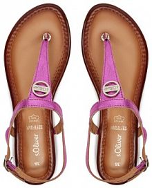 Sandały s.Oliver różowe damskie 