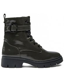 Botki Tamaris khaki damskie 