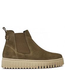 Botki Tamaris khaki damskie 