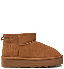 Śniegowce s.Oliver brązowe damskie 