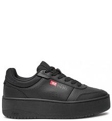 Sneakersy Diesel czarne damskie 