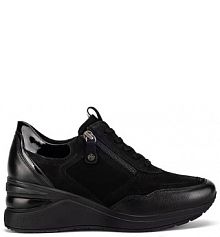 Sneakersy Lasocki czarne damskie 