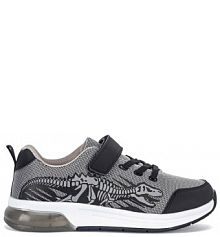 Sneakersy Action Boy szare dziecięce 