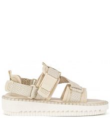 Sandały Badura beżowe damskie 