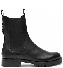 Botki Patrizia Pepe czarne damskie 