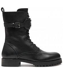 Botki Patrizia Pepe czarne damskie 