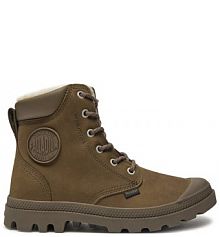 Trapery Palladium brązowe damskie 