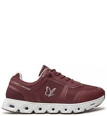 Sneakersy Caprice bordowy damskie 