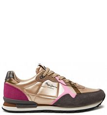 Sneakersy Pepe Jeans beżowe damskie 