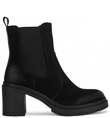 Botki na słupku Jenny Fairy czarne 