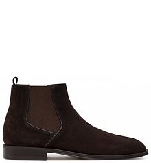 Sztyblety BOSS brązowe męskie 