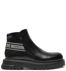 Botki LOVE MOSCHINO czarne damskie 