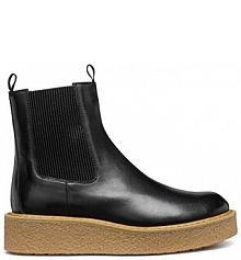 Botki Geox czarne damskie 