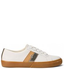 Sneakersy LAUREN RALPH LAUREN białe damskie 