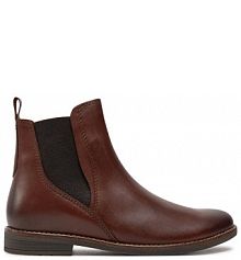 Botki Marco Tozzi brązowe damskie 