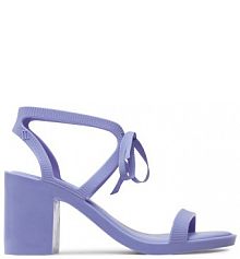 Sandały na słupku Melissa niebieskie 