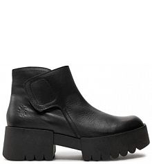 Botki Fly London czarne damskie 