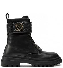 Trapery LOVE MOSCHINO czarne damskie 