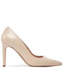 Szpilki R.Polański beżowe 